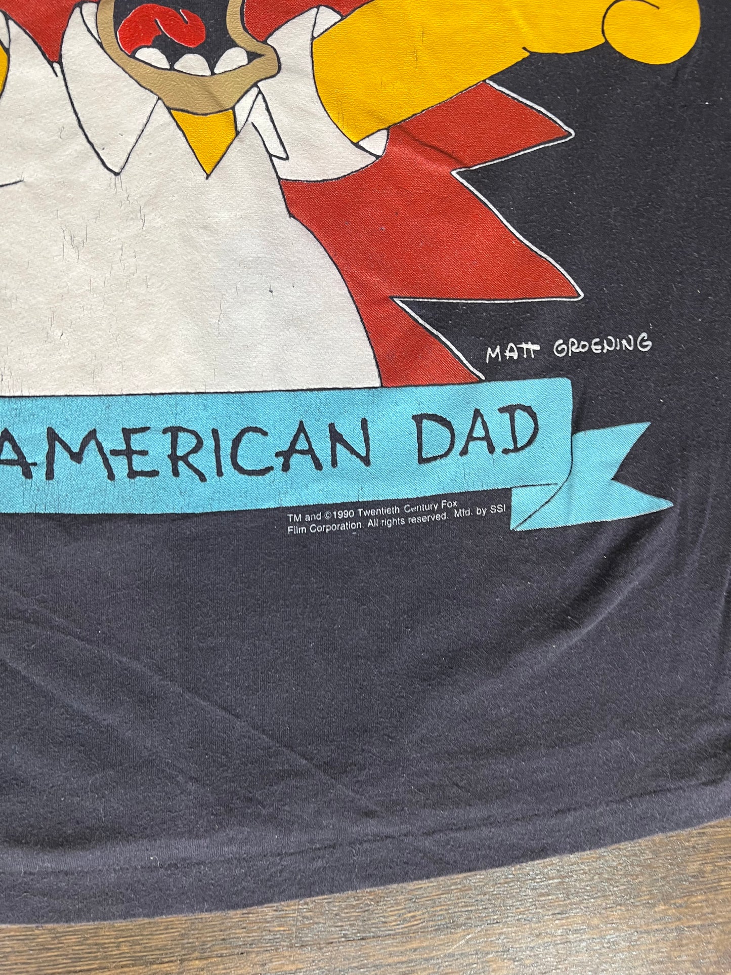 1990 Homer Simpson “Why You Little” All American Dad Vintage Single Stitch T Shirt