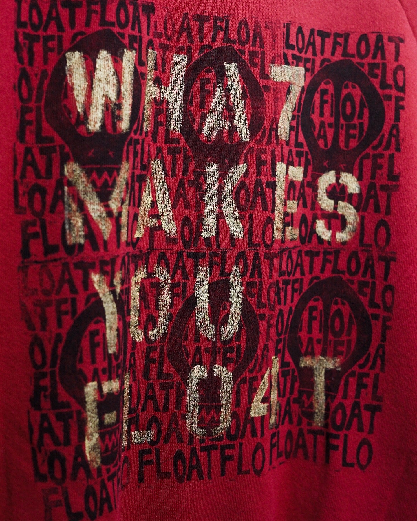 FLOATING WORLD Vintage Sweatshirt Print 007
