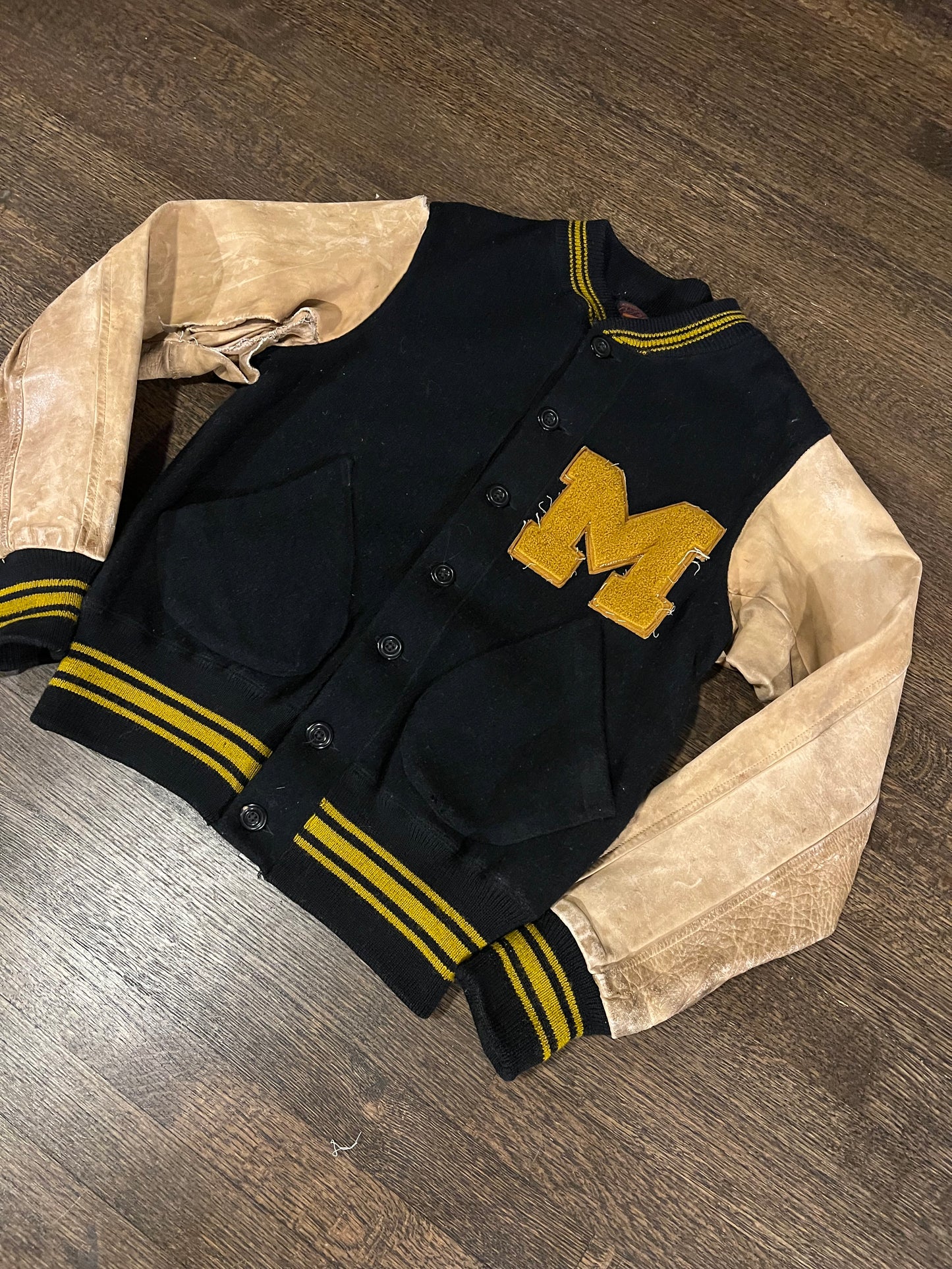 1940s Missouri Vintage Varsity Jacket Vintage Letterman Jacket