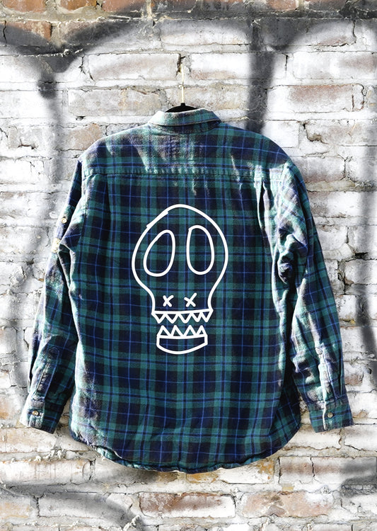 FLOATING WORLD Vintage Flannel Big Logo