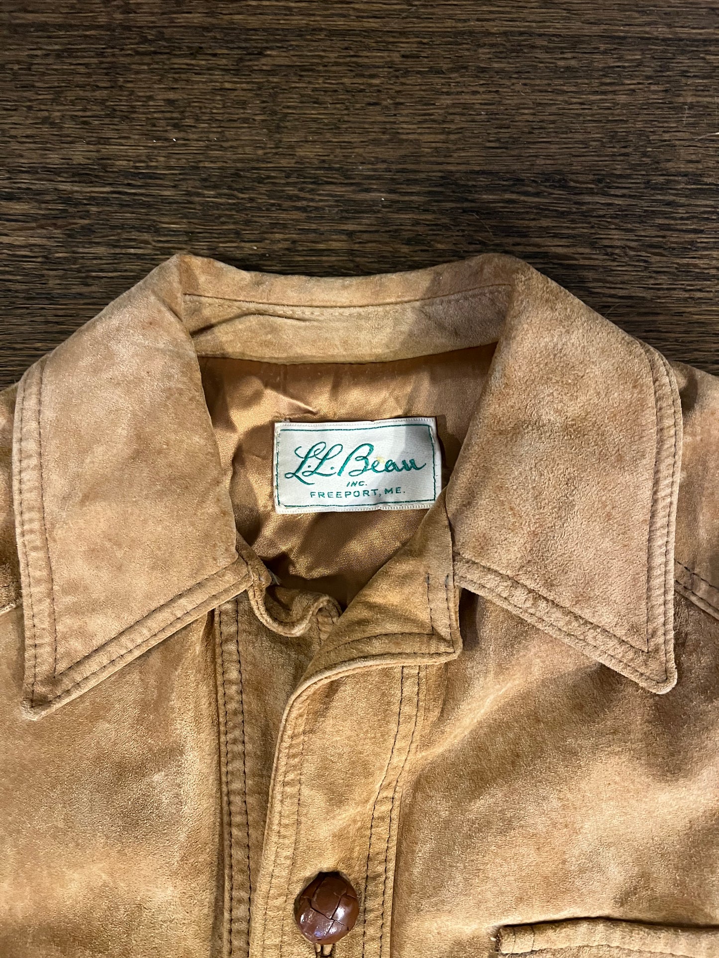 1970s L.L. Bean Vintage Suede Jacket